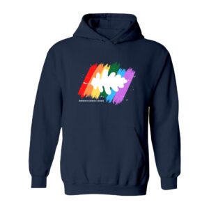 Rainbow Oak Leaf Hooded Sweatshirt – Adult